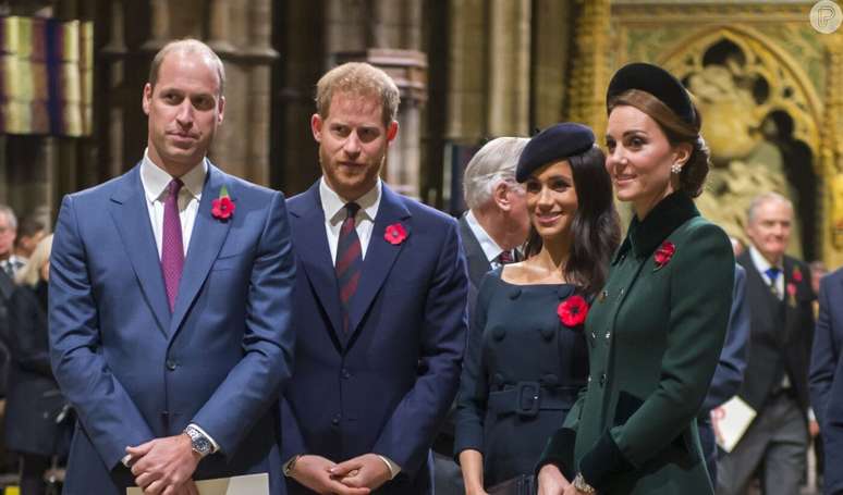 Meghan Markle é acusada de destruir relação entre Príncipe Harry, William e Kate Middleton.