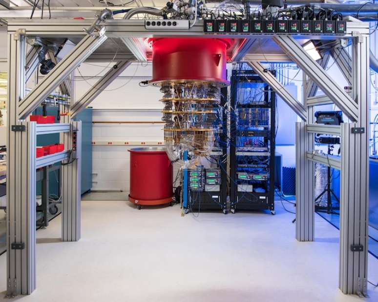 Computador quântico do Google apresentado em 2019
