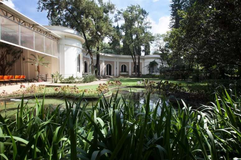 Jardim da Casa Museu Ema Klabin.