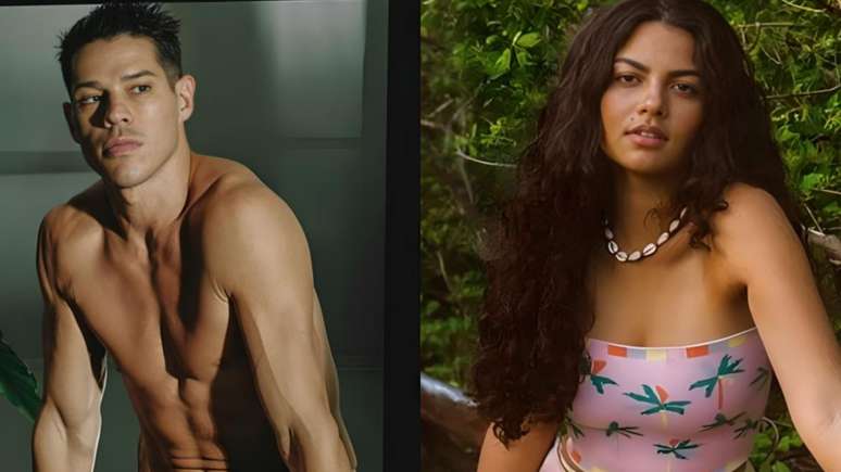 Jos&eacute; Loreto e Larissa Bocchino