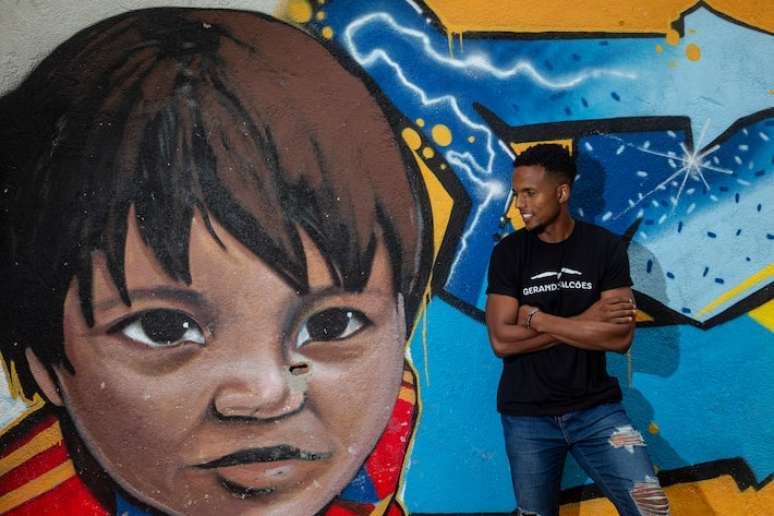 Bruno Desid&eacute;rio, l&iacute;der social da ONG Gerando Falc&otilde;es.