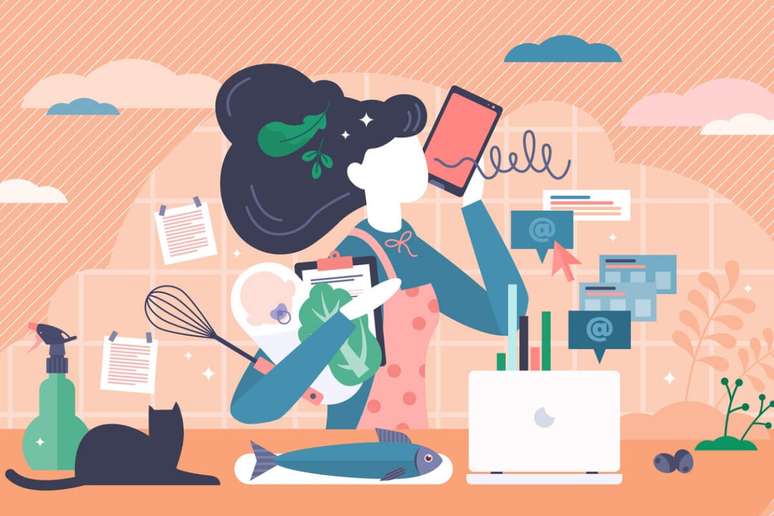 Motiva&ccedil;&atilde;o hist&oacute;rico-social faz com que as mulheres consigam desempenhar mais fun&ccedil;&otilde;es ao mesmo tempo do que os homens 