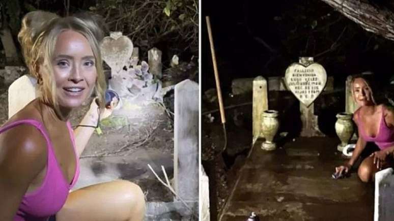 Famous influencer cleans graves in cemeteries, goes viral and impresses the web