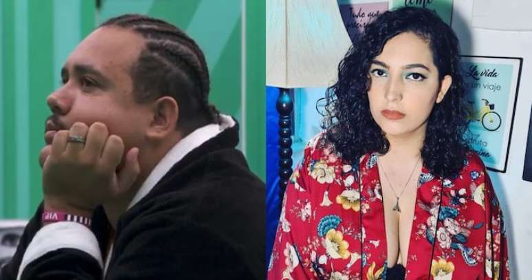 Lucas Henrique manda recado para a ex-mulher, Camila Moura, no 'BBB 24'.