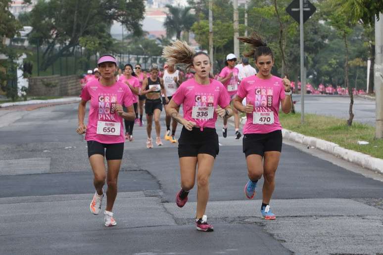 Evento esportivo exclusivo para as mulheres terá mais de 1,2 atletas em prova de 5 km 