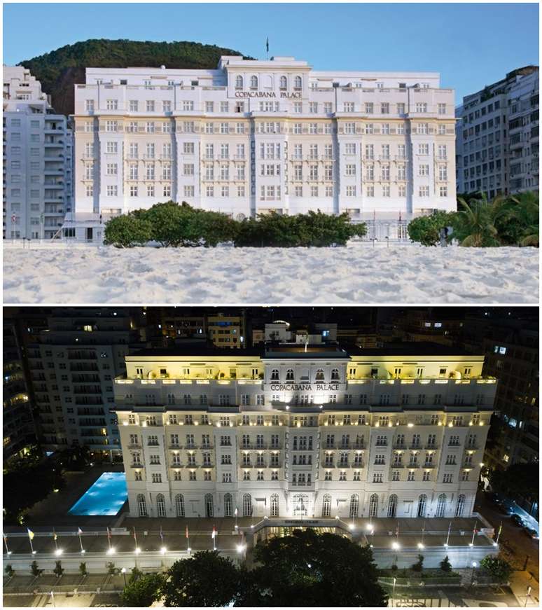 Inaugurado em agosto de 1923, o Copacabana Palace é uma joia arquitetônica