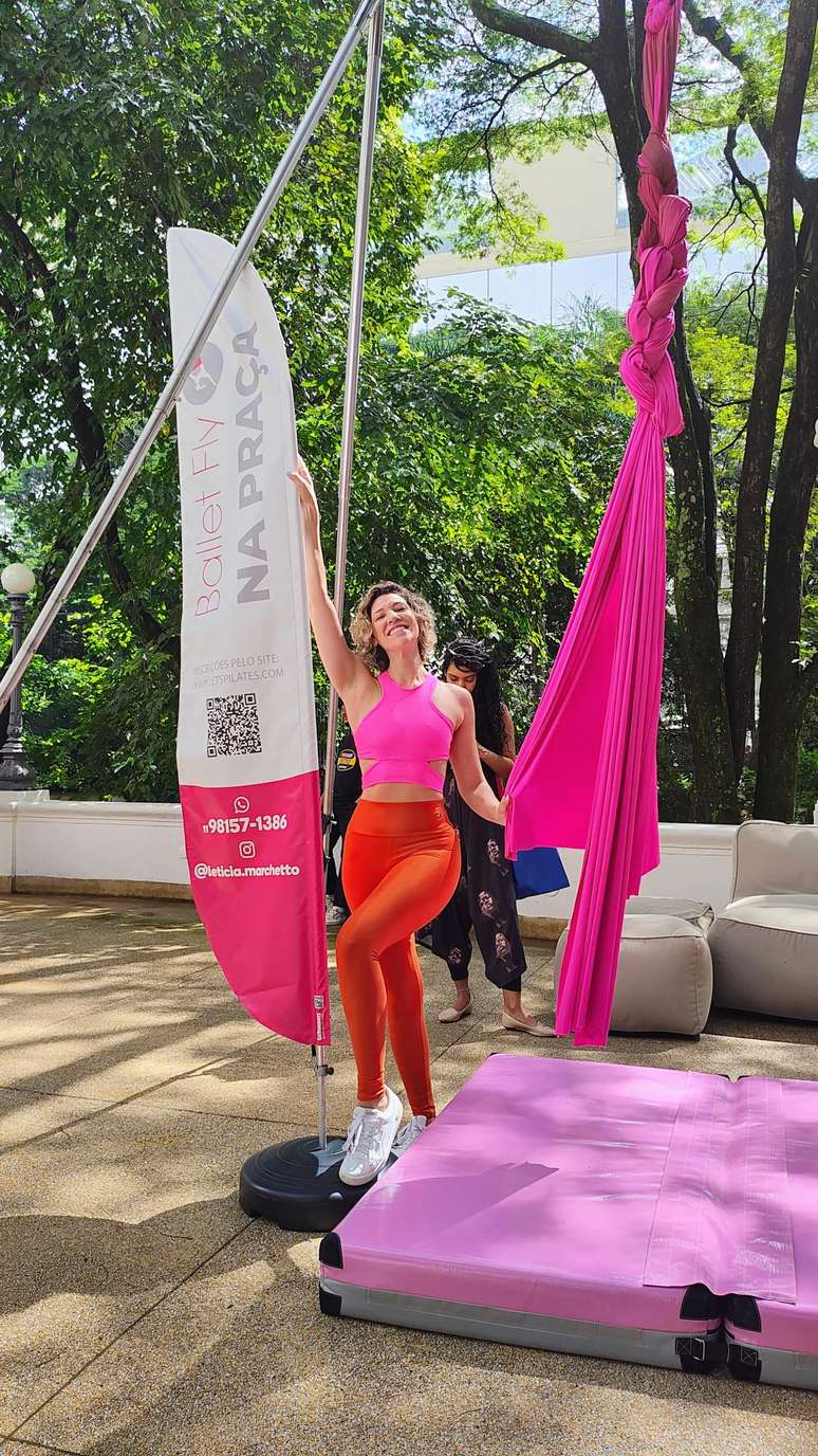 Letícia Marchetto, criadora do Ballet Flly, na Casa Clã 2024 |