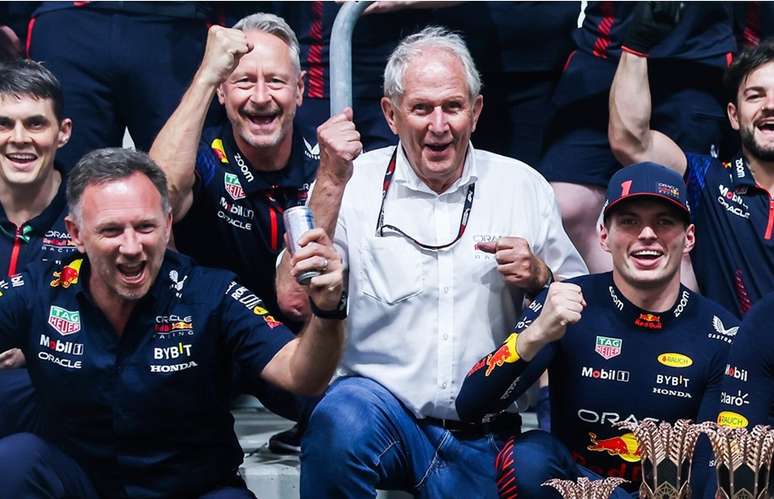 Horner, Marko e Verstappen: a familia feliz da Red Bull não existe mais