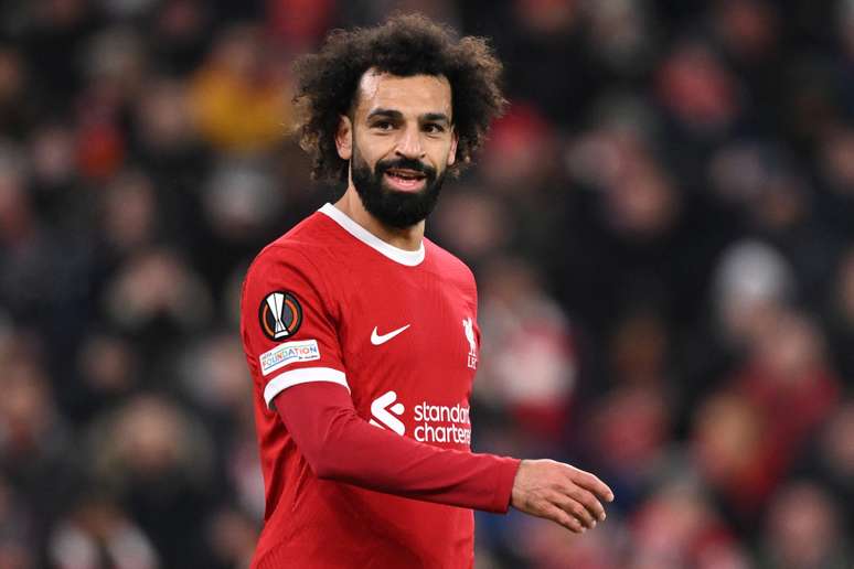 Salah tem contrato com o Liverpool até o fim de junho de 2025 