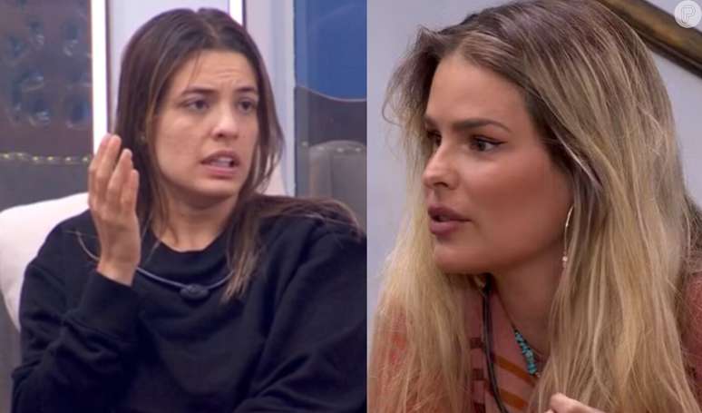 Beatriz acusa Yasmin Brunet de criticar religião de Alane no 'BBB 24'.