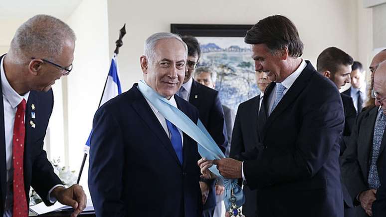 Bolsonaro e Netanyahu