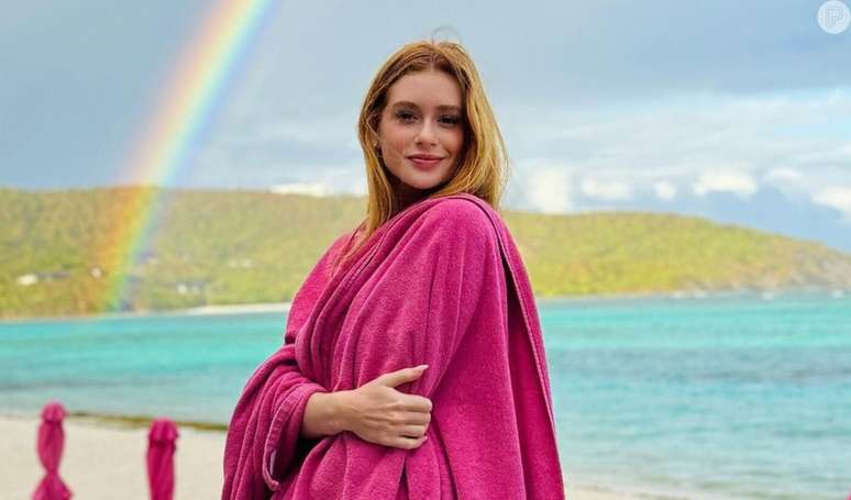 New look!  Marina Ruy Barbosa appears with a different hairstyle after a luxury vacation and surprises her followers.  Look at the photo!