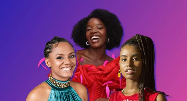 Jéssica Ellen, Clara Moneke e Gabz representam a ascensão de artistas negros na teledramaturgia da Globo