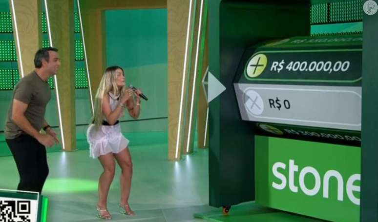 'BBB 24': Yasmin Brunet zerou a roleta Stone.