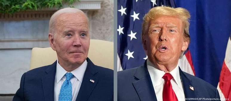 Biden e Trump garantem vitória nas prévias de seus partidos