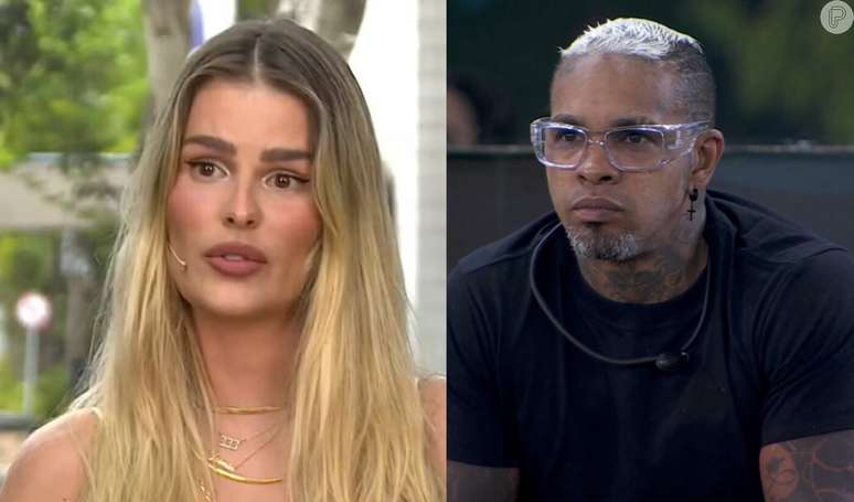 No 'Mais Você', Yasmin Brunet revela futuro da amizade com Rodriguinho.