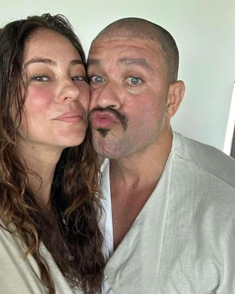 Paolla Oliveira e Diogo Nogueira (Reprodução/Instagram)