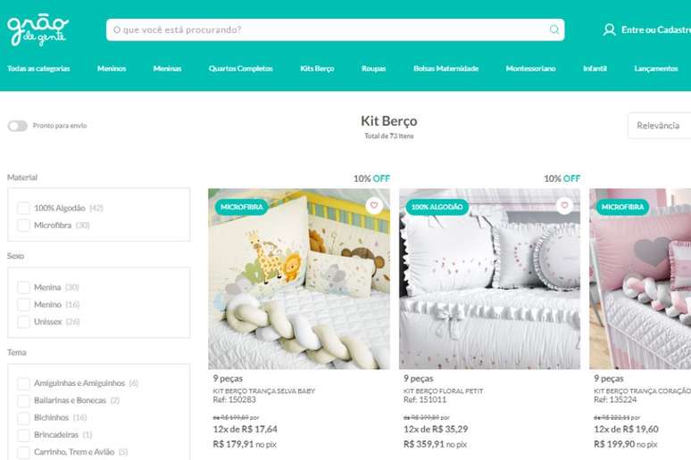 Apesar da falta de entrega, site ainda funciona normalmente para fazer vendas