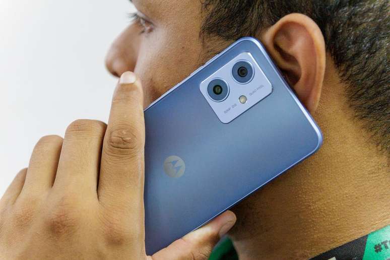 The new Motorola mobile phone is to have the same processor as the Moto G54 (Image: Ivo Meneghel Jr./Canaltech) The new Motorola mobile phone is to have the same processor as the Moto G54 (Image: Ivo Meneghel Jr./Canaltech)