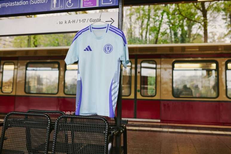 Uniforme da sele&ccedil;&atilde;o da Esc&oacute;cia