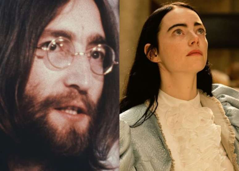 Filho de John Lennon elogia Emma Stone em 'Pobres Criaturas' e brinca que gostaria que ela interpretasse o pai no cinema