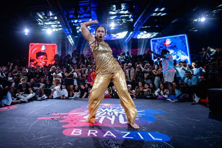 Jess Nascimento foi uma das finalistas do Red Bull Dance Your Style 2023. 