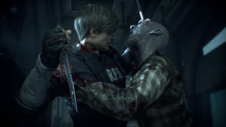 Resident Evil 2 introduz os personagens Leon S. Kennedy e Claire Redfield no universo da franquia