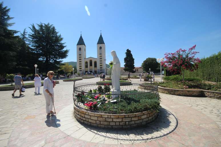 Medjugorje &eacute; um pequena cidade de interior com 6 mil habitantes
