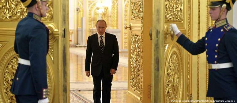 Putin, em foto de 2015: ao suceder Boris Yeltsin, ele chegou ao Kremlin como um "tipo completamente novo de chefe de Estado"