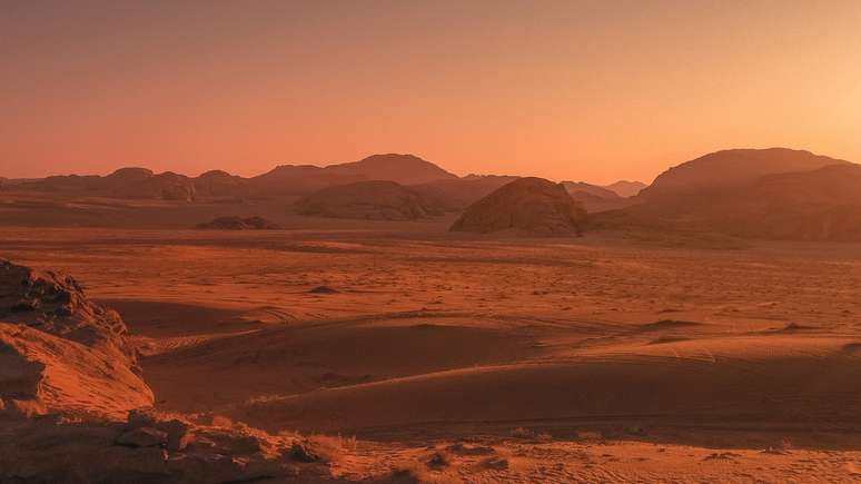 O Wadi Rum também é chamado de 'Vale da Lua' por causa de sua aparência selvagem que não parece fazer parte do planeta Terra