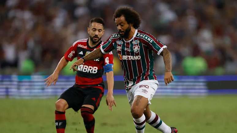 Marcelo faz grande jogo pela final do Campeonato Carioca 2023 (Wagner Meier/Getty Images)