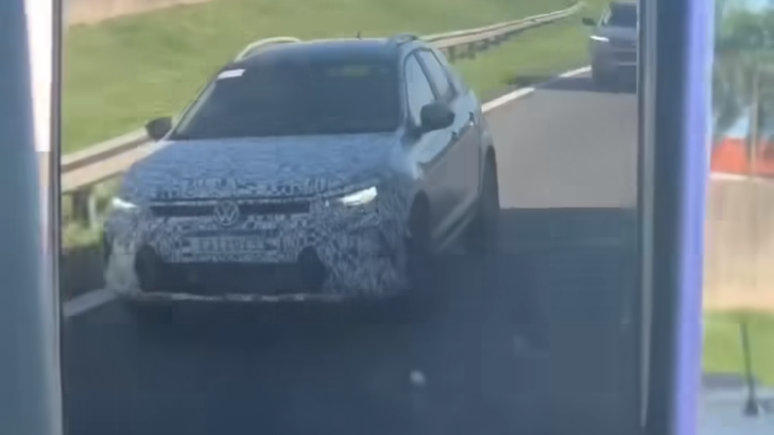 The new 2025 VW Nivus is spotted testing ahead of launch