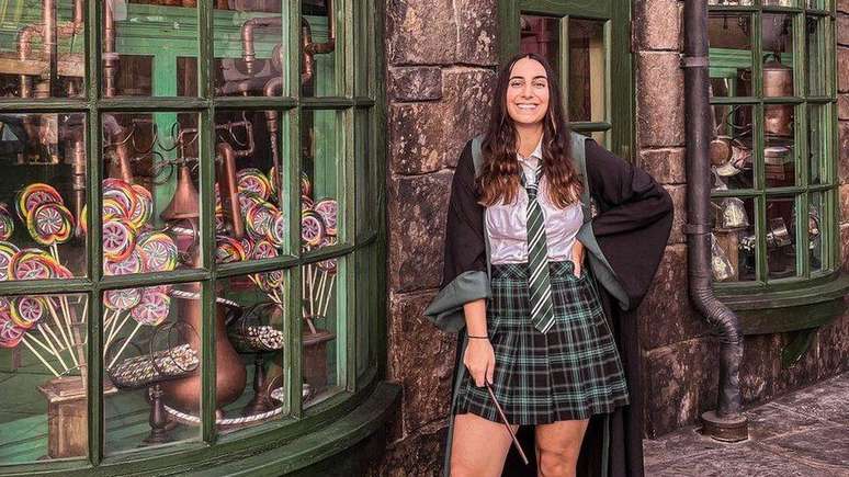 Jennifer Peiro administra uma conta no Instagram dedicada a Harry Potter