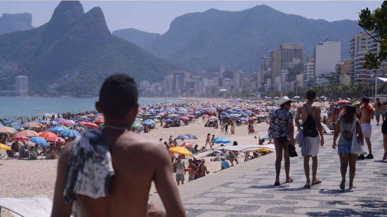 Sensação térmica de 60°C no Rio de Janeiro