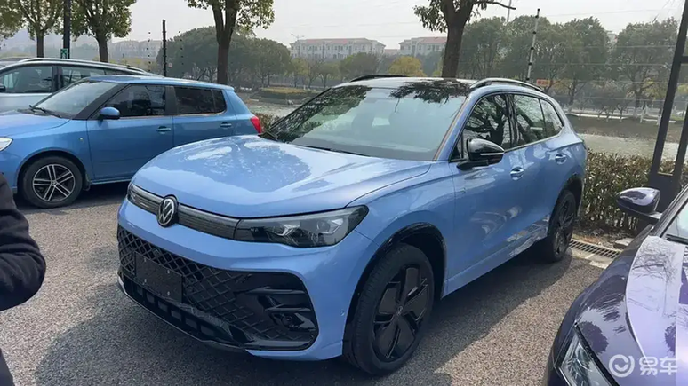 Volkswagen Tiguan flagrado na China