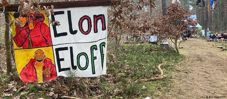 "Elon, Eloff": ativistas da floresta expressão seu descontentamento com o bilionário americano