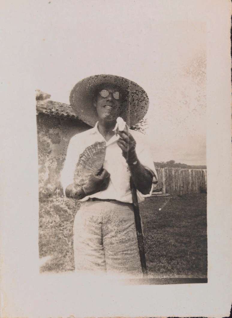 Mário em Tefé, no Amazonas, em 1927 
