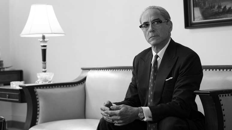 Robert Downey Jr. ganhou o Oscar de de Melhor Ator Coadjuvante por sua interpreta&ccedil;&atilde;o de Strauss em Oppenheimer