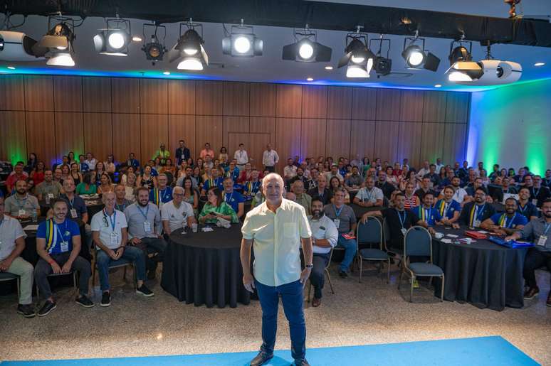 Felipão em palestra nesta terça-feira 