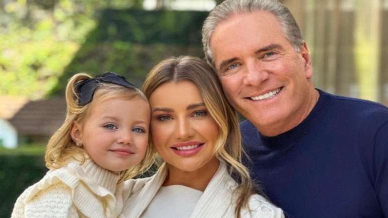 Roberto Justus’s youngest daughter shows for the first time and enchants internet users