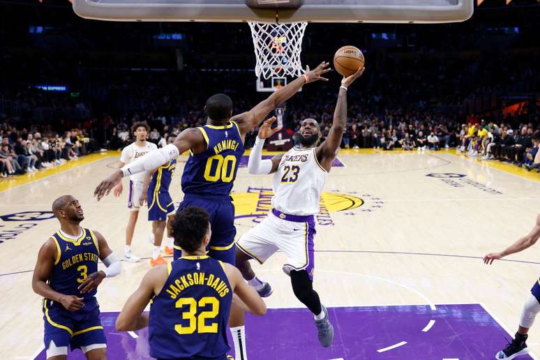 Partida entre Golden State Warriors e Los Angeles Lakers