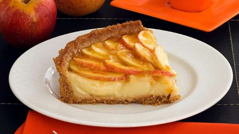 Torta de ma&ccedil;&atilde; pr&aacute;tica &ndash; Foto: Andr&eacute; Fortes