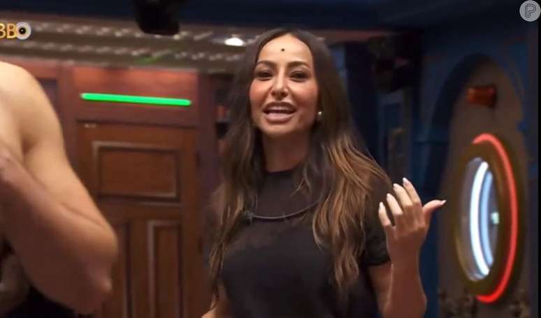 Sabrina Sato fez participação na casa do 'BBB 24'.