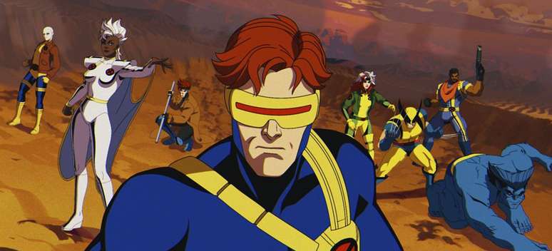 Ciclope tendo o destaque que merece em X-Men '97 (Imagem: Divulgação/Marvel)