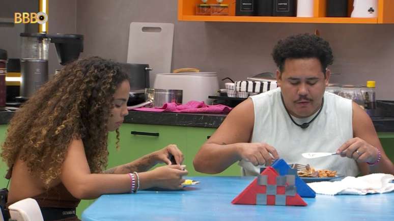 Pitel e Lucas Buda no 'BBB 24'