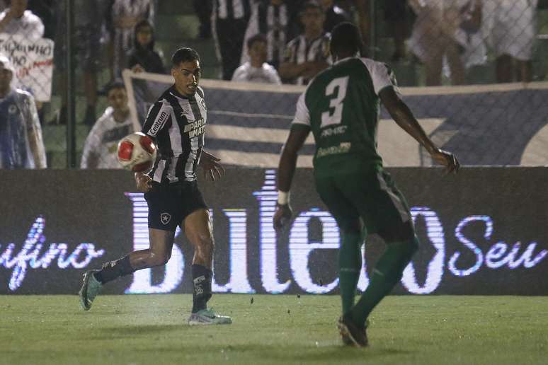 Hugo durante a partida entre Boavista x Botafogo na fase de pontos corridos. 