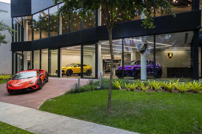 Novo showroom da Lamborghini em São Paulo (SP)