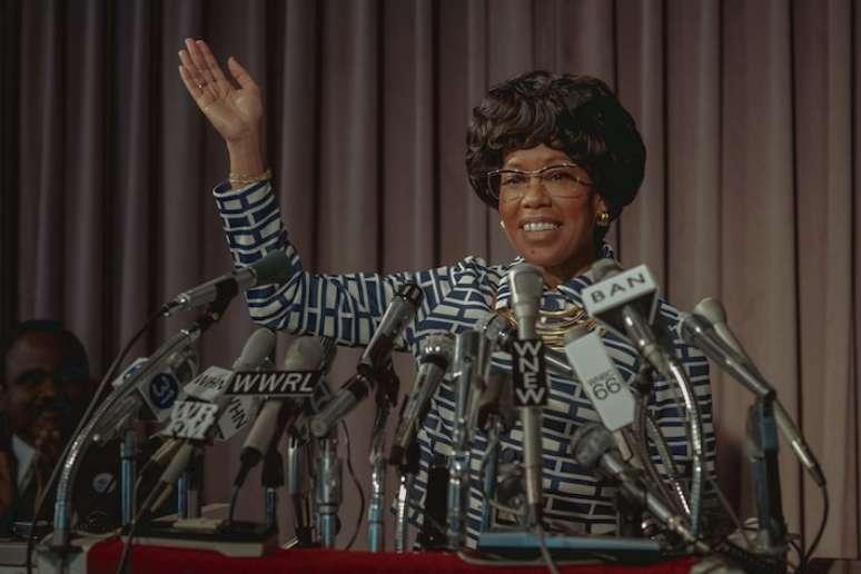 Regina King interpreta Shirley Chisholm em 'Shirley para Presidente'