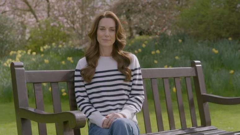 Kate Middleton divulgou um vídeo sobre seu estado de saúdo