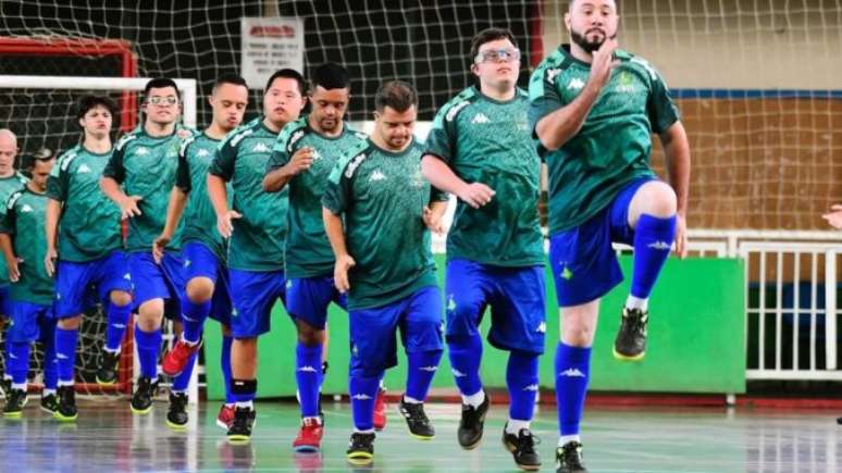 Brazil beats Mexico and Portugal in the debut of the Futsal Down World Cup